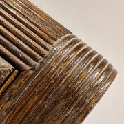 Vintage rattan and bamboo sideboard, 1970