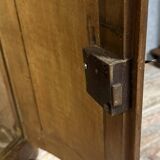 Solid wood corner cabinet from the Louis XIV period