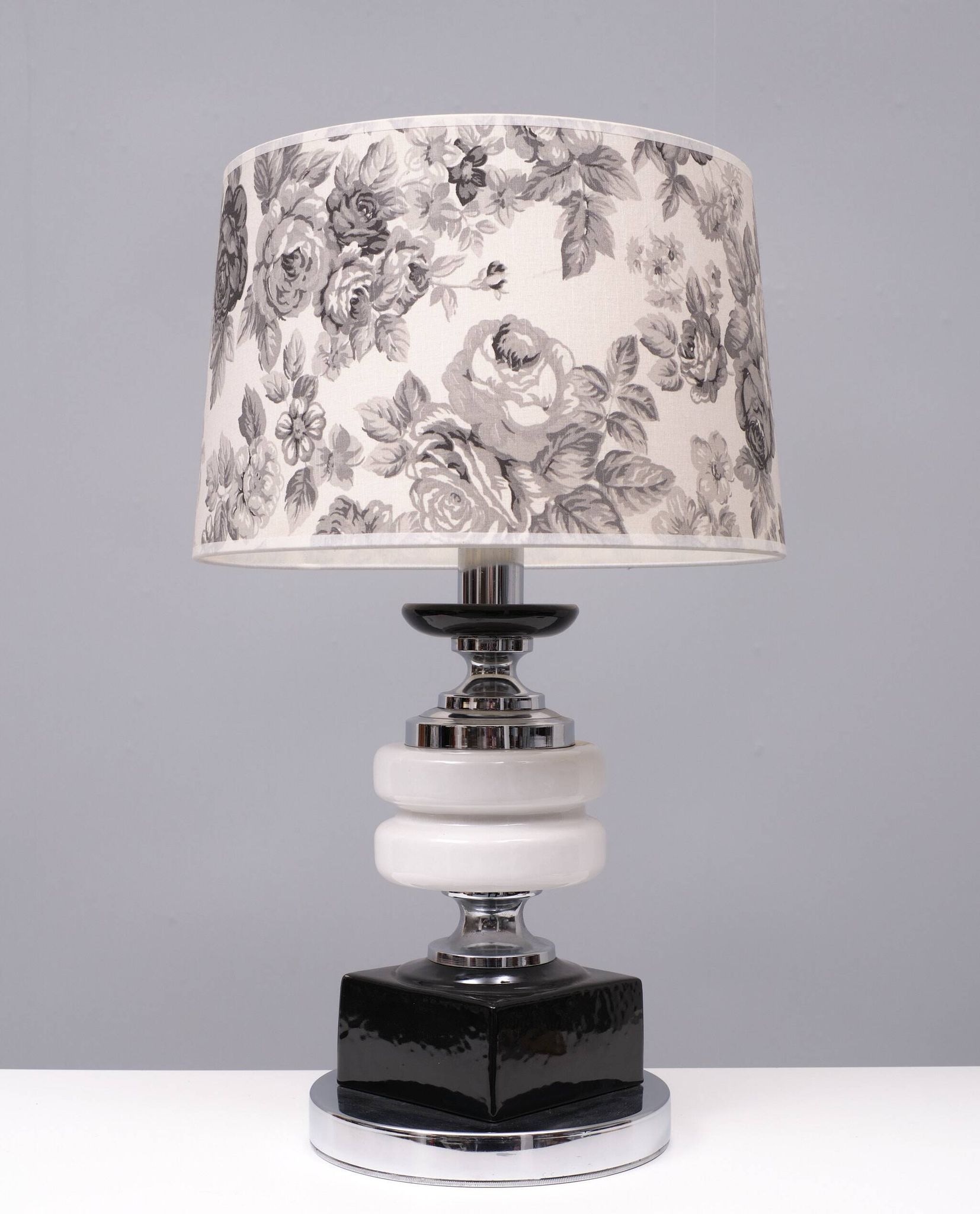 Ceramic table lamp attrib Cari Zalloni 1970s Italy