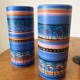 Roller vases by Michel Gorgeon for Vallauris