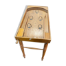 Old game wooden pinball machine