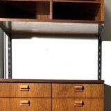 Modular bookcase, Vintage Scandinavian bookcase