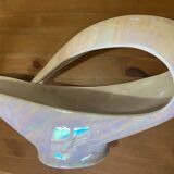 Iridescent fruit bowl in very good condition without defects Verceram