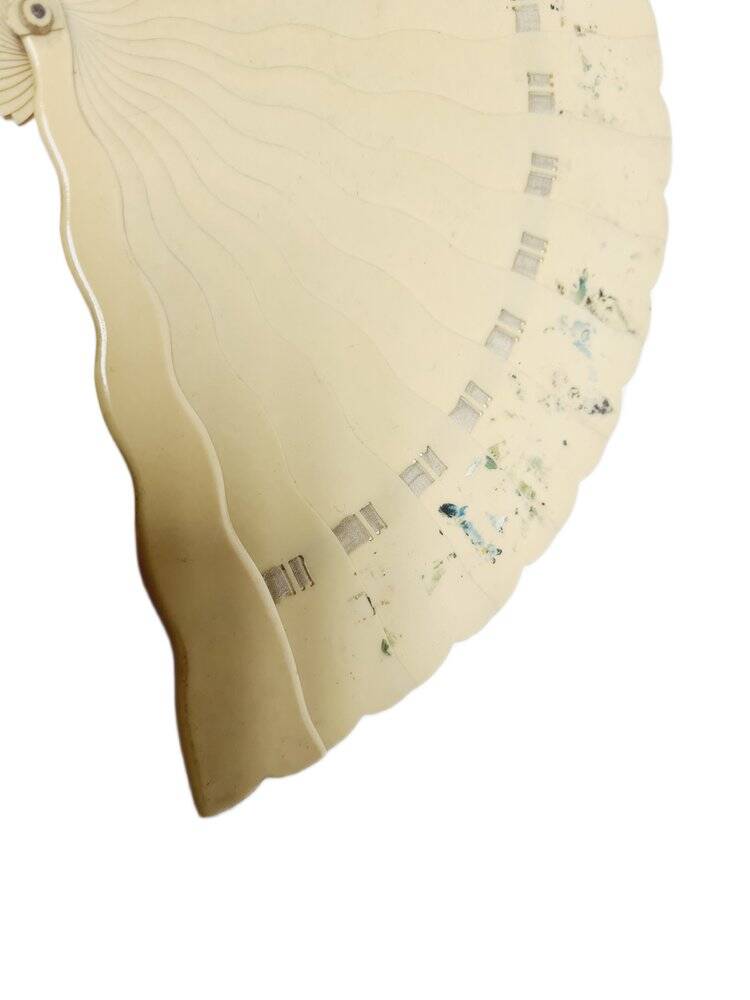 Austro-Hungarian Art Nouveau celluloid fan, 1900s