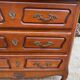 Commode en bois massif 3 tiroirs Louis XV