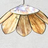 Very large Italian art deco pendant light