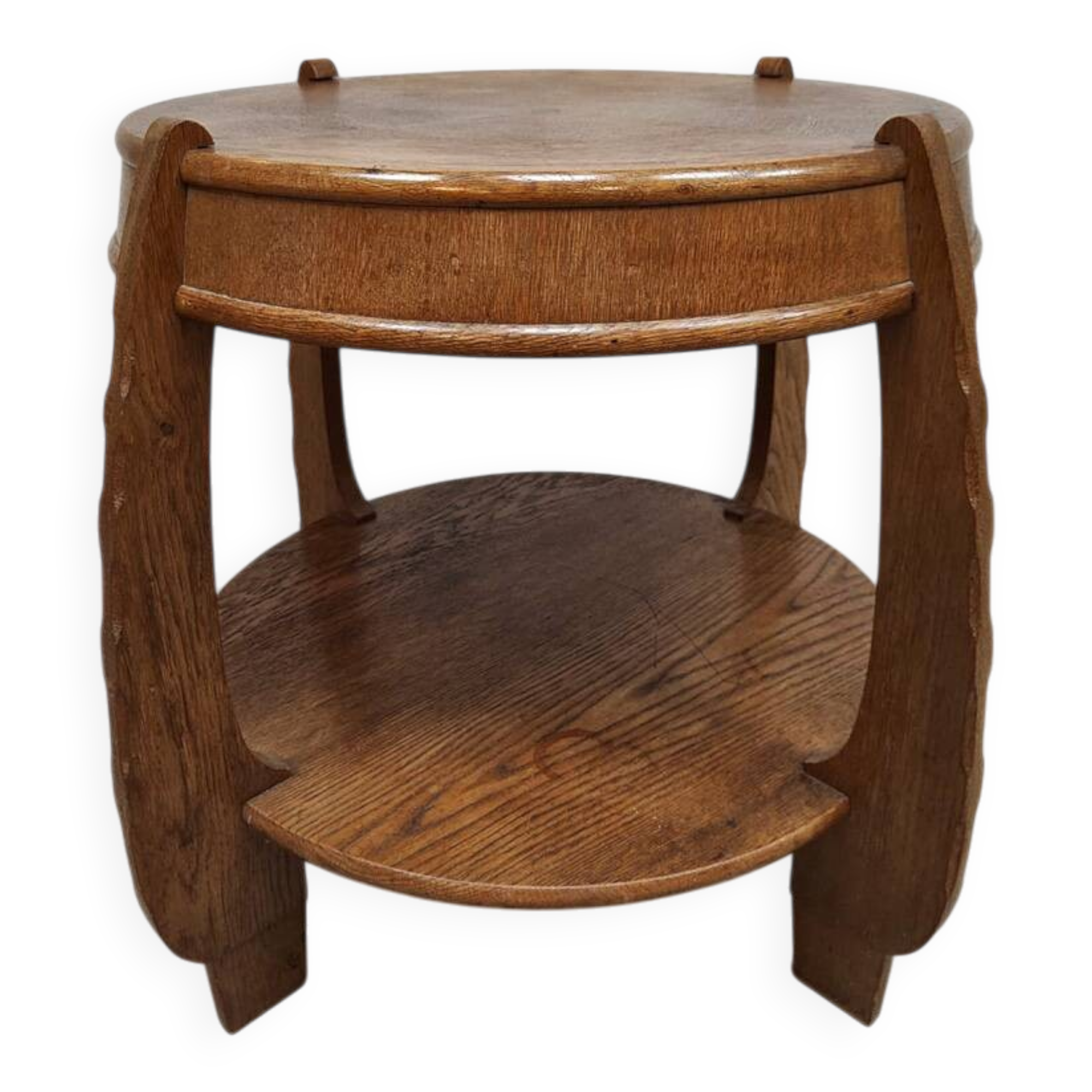 Rare table d'appoint Art Déco vintage néerlandaise N.V. Hero de Groot