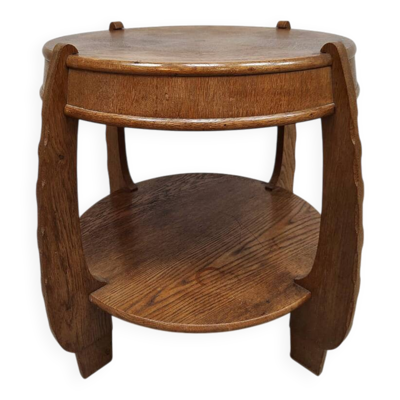 Rare table d'appoint Art Déco vintage néerlandaise N.V. Hero de Groot