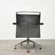 Postmodern swivel chairs model AC2 in leather by Antonio Cittero for Vitra, 1990s, set of 4.