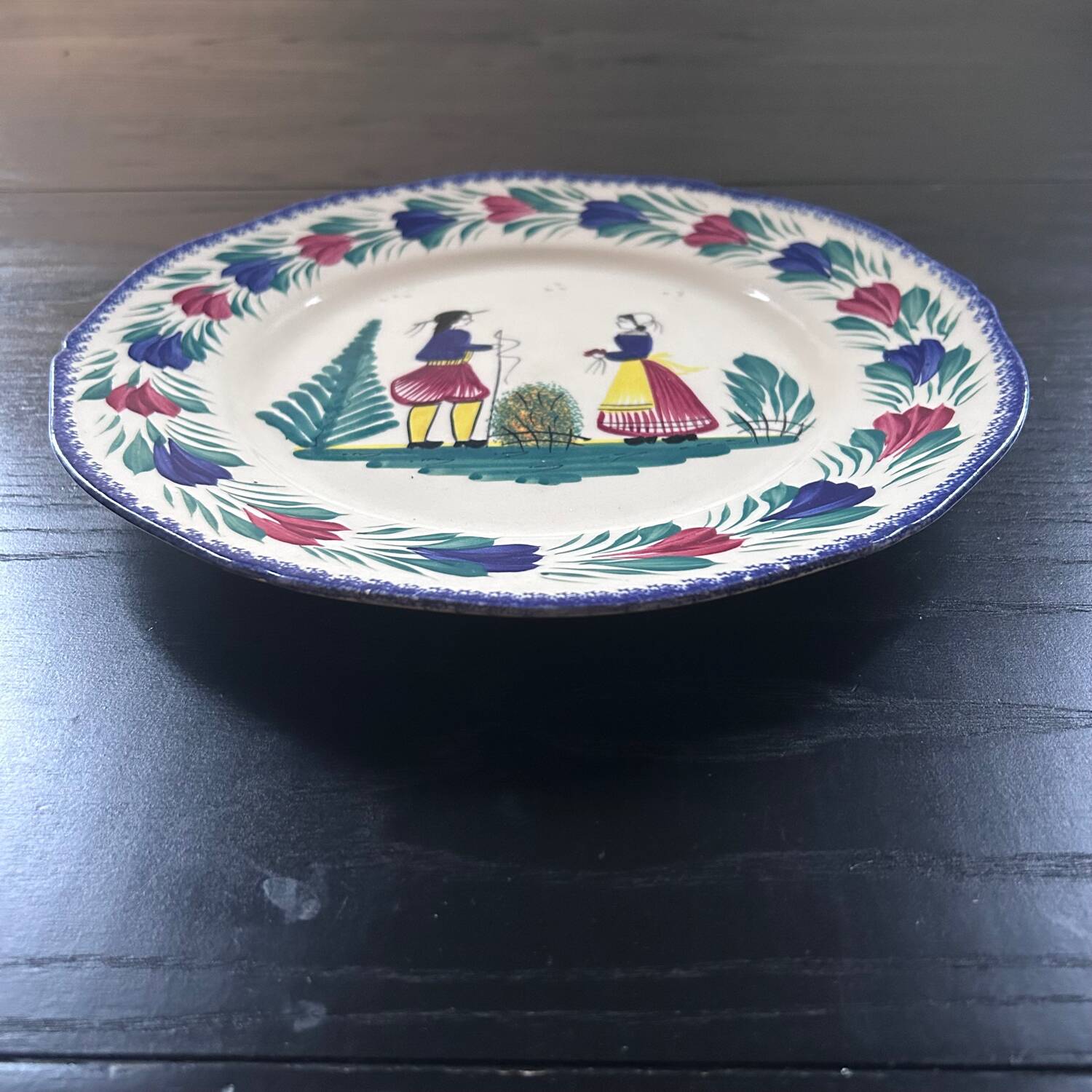 Serving dish HB Henriot Quimper