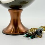 Space Age Tulip Lamp with Lucite and Opaline Glass Lampshade, 1970s