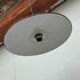 Lot de 4 lampes en tôle émaillée
