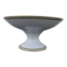 Earthenware compote bowl decorated with foliage garland, Grand Dépôt Emile Bourgeois rue Drouot