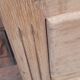 Commode vintage bois brut