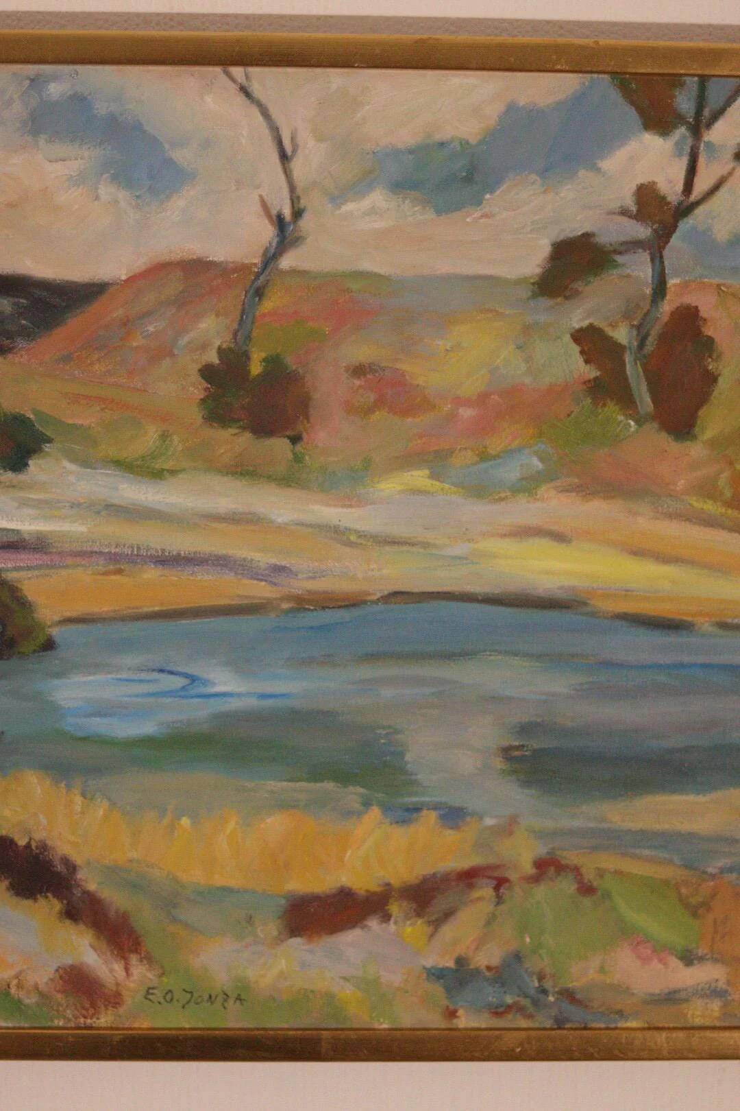 Serene landscape by E. O. Jonza