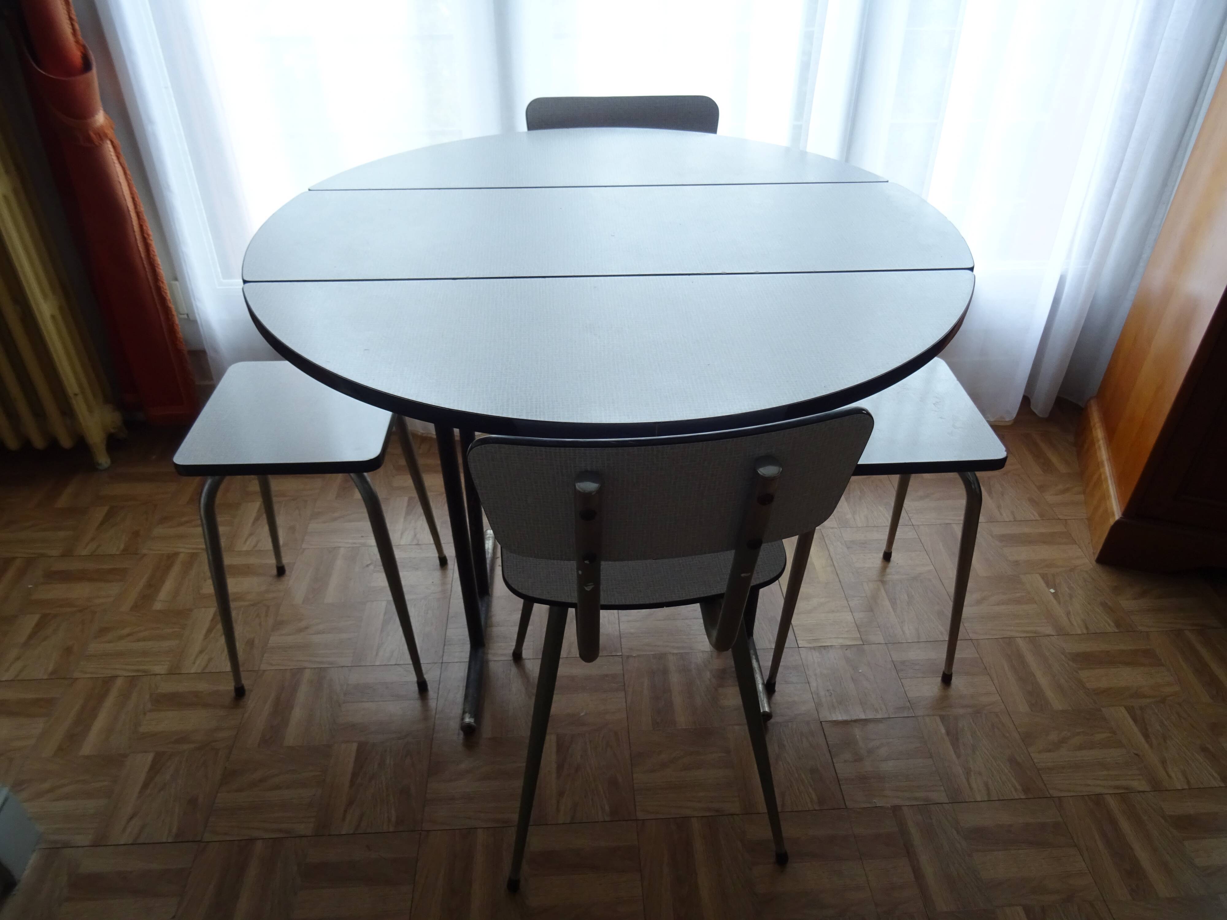 Ensemble de cuisine, années 50-60