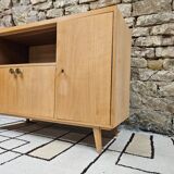 Meuble de rangement 1970" décapé