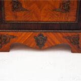 Inlayed cabinet commode, Italy, 1860s