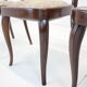 1940s set of 4 dining chairs, czechoslovakia