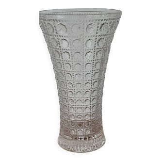 Grand vase ancien en cristal