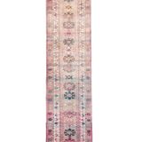 Soft & Dusty Pink Vintage Runner Rug, 78x360Cm