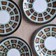 Set of 6 Bernadette Boch plates 1966