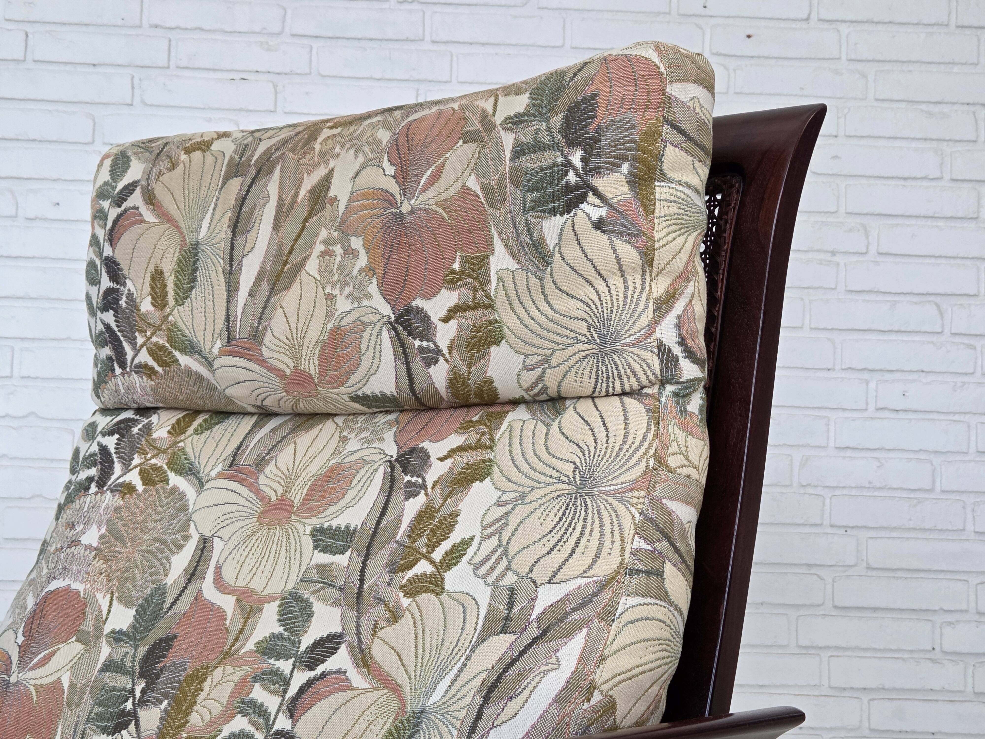 1970s, Swedish highback armchair by Arne Norell.