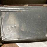 Metal box decorated with medieval pattern