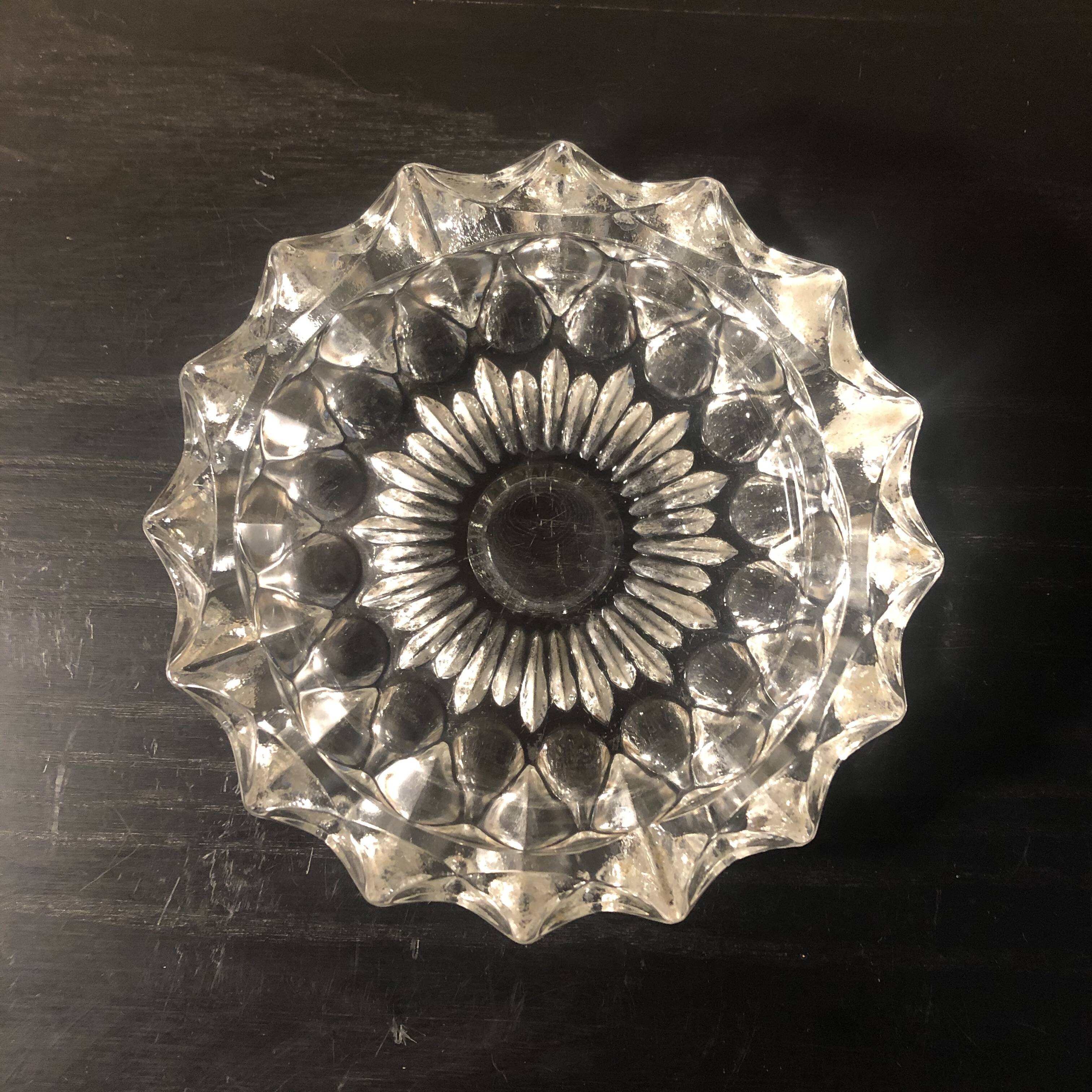 crystal ashtray