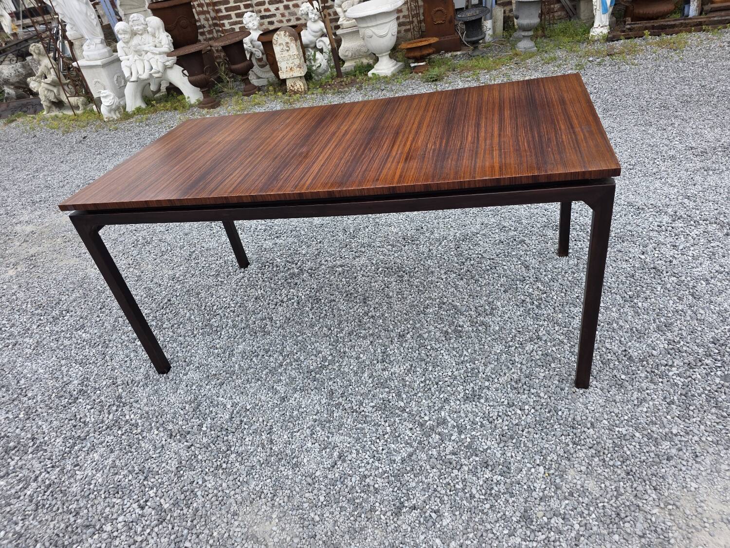 Scandinavian rosewood table from the 60s