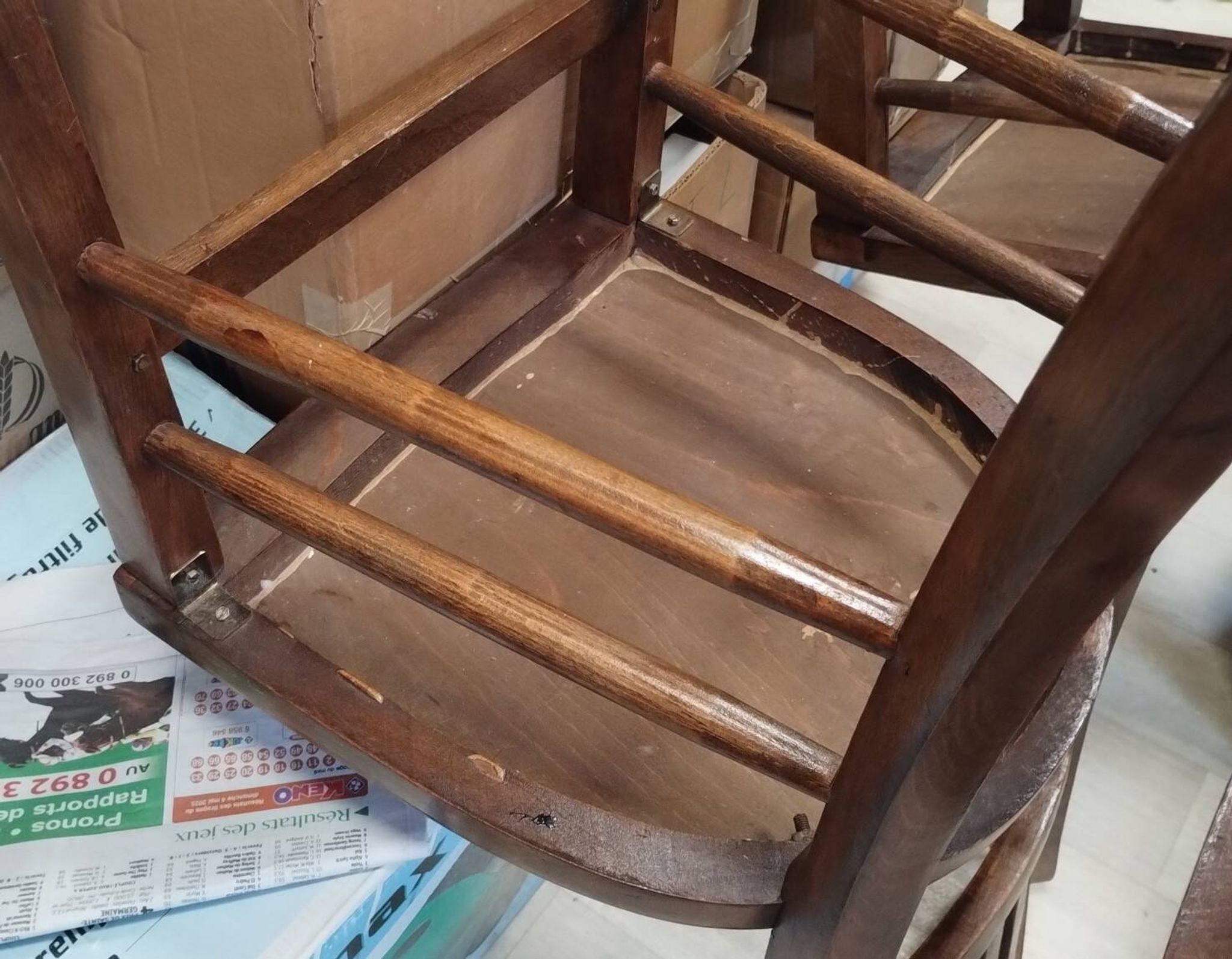 Set of 4 bistro chairs
