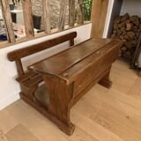 Oak school desk