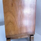 60s designer wooden bedside table