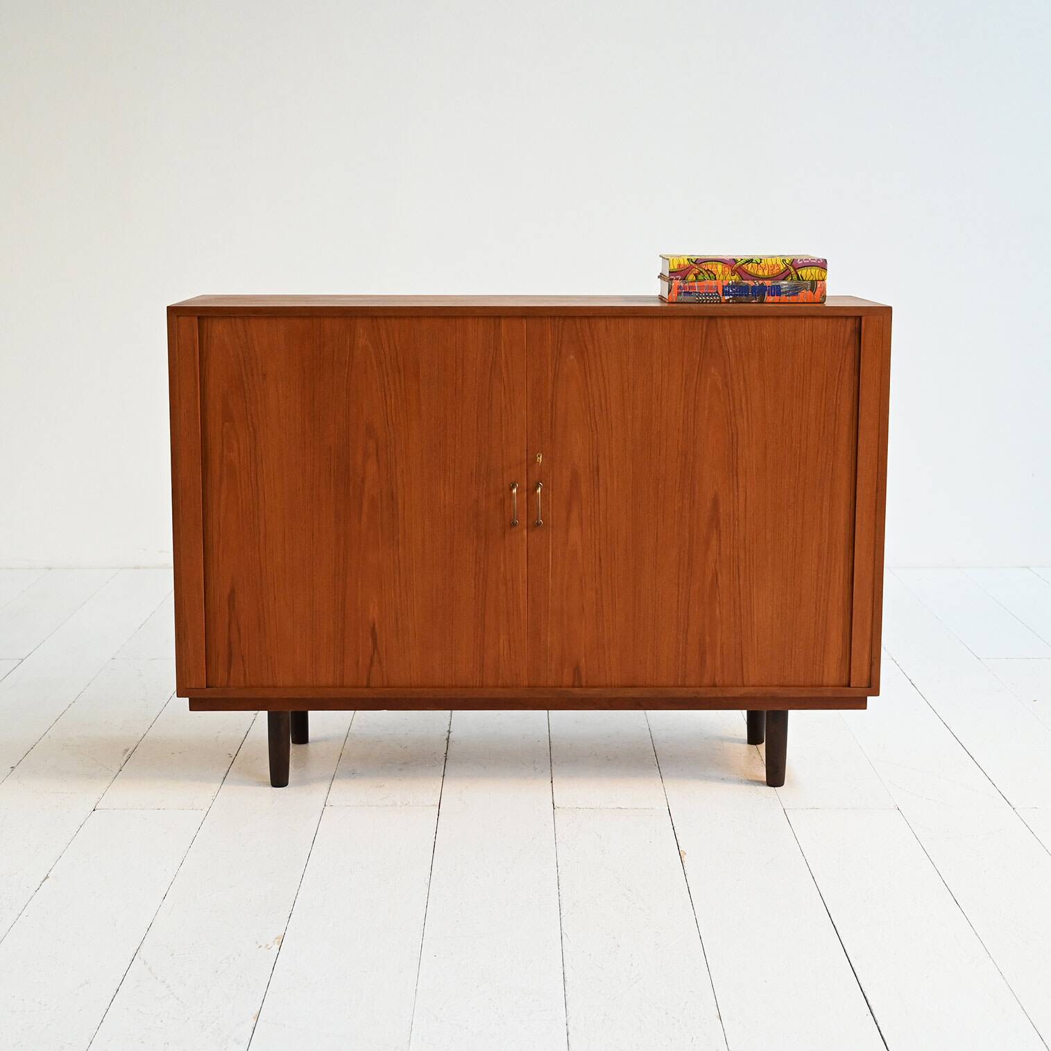 Scandinavian teak highboard 1950s