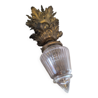 Chandelier suspension, bronze ceiling light