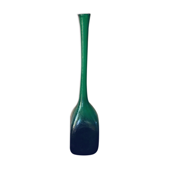 Vase bouteille murano vintage
