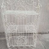 Vintage iron shelf