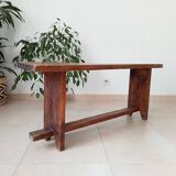 Wooden bench, 70s-80s