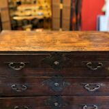 Small low chest of drawers (tansu) Japan, late Edo period circa 1850