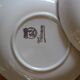 Lot 4 saucers Céranord Saint Amand Trianon