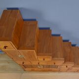 Kaidan Tansu staircase furniture in teak – 2nd part 20th century