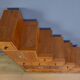 Kaidan Tansu staircase furniture in teak – 2nd part 20th century