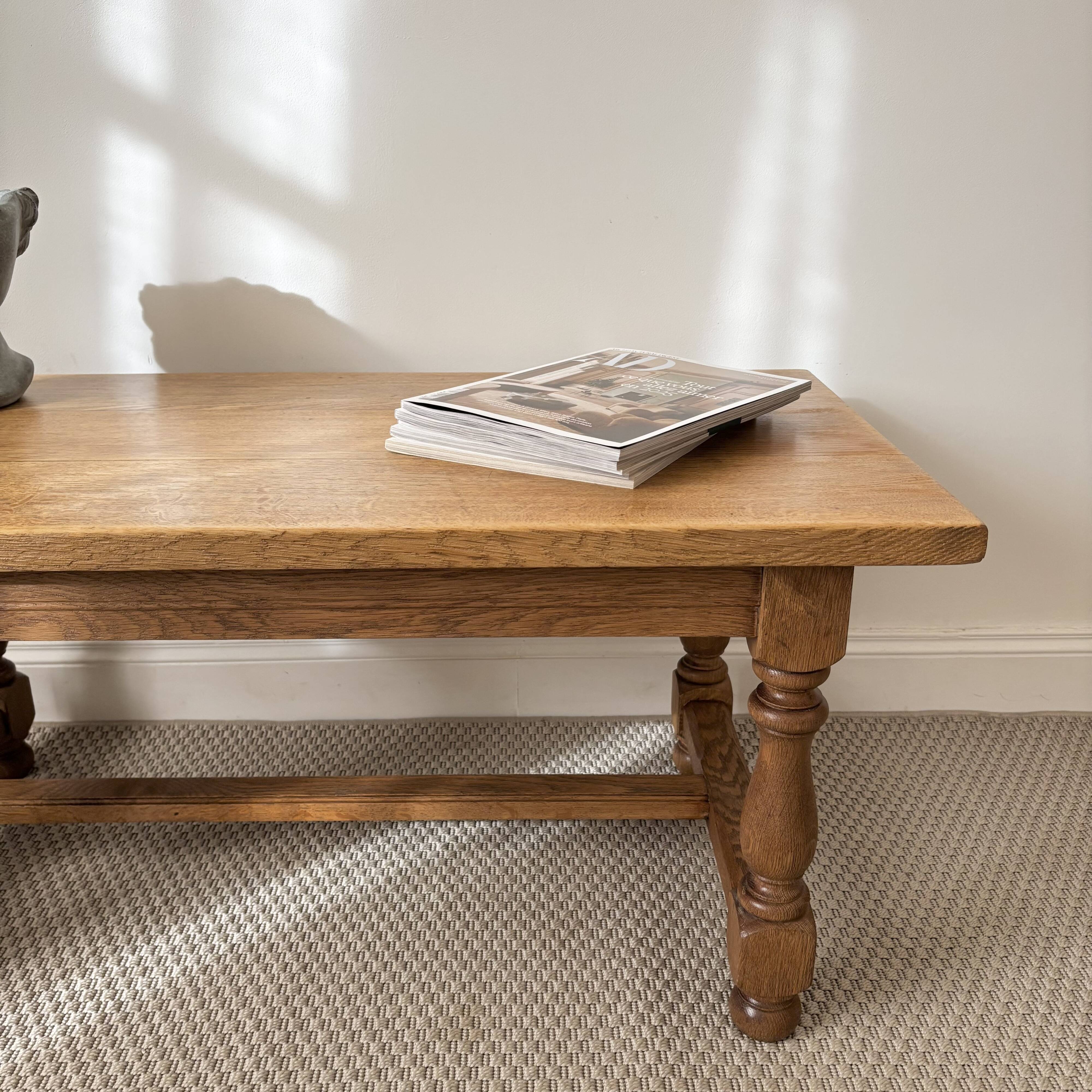 Antique farmhouse coffee table