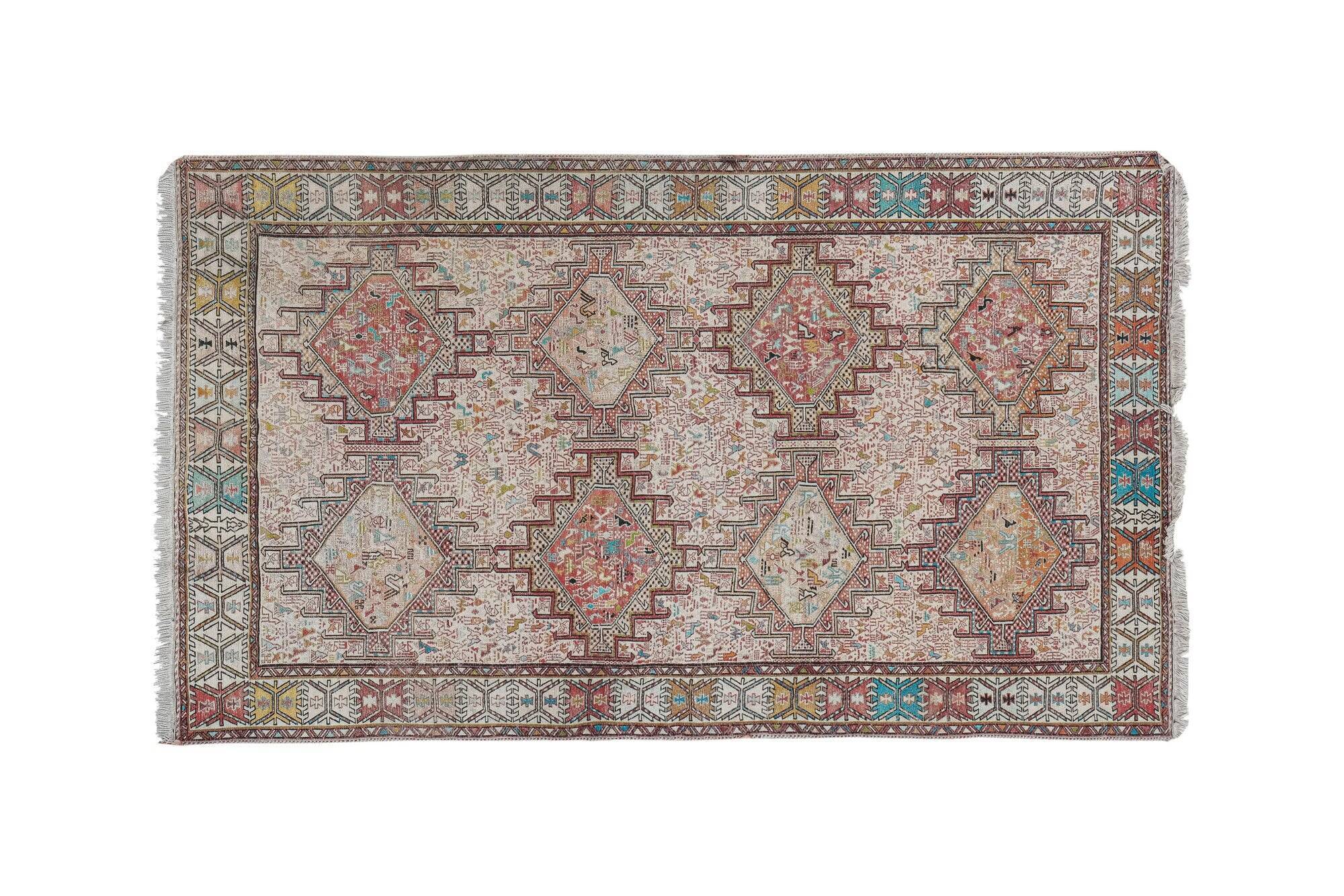 Tapis turc vintage fait main