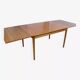 Vintage rectangular table with extensions – Sweden – 1960s