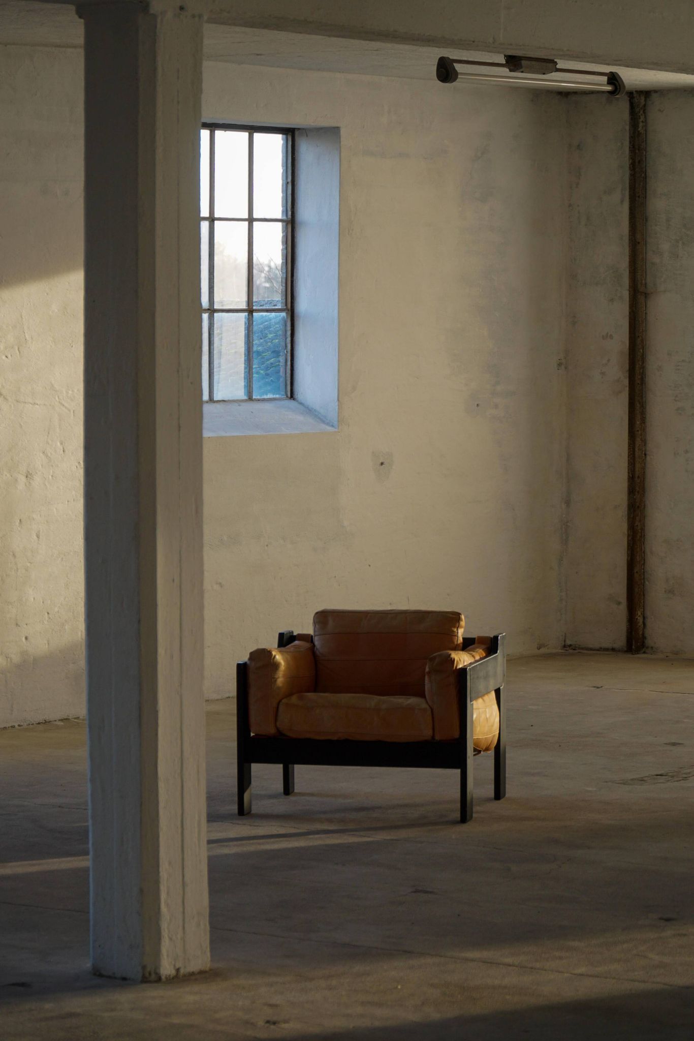 Pair of Easy chairs by Rud Thygesen & Johnny Sørensen in wood and leather, 1970s.