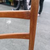 Four Scandinavian teak chairs in the 60s
