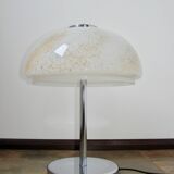 Art Deco table lamp – 1960s, wood and metal, E27