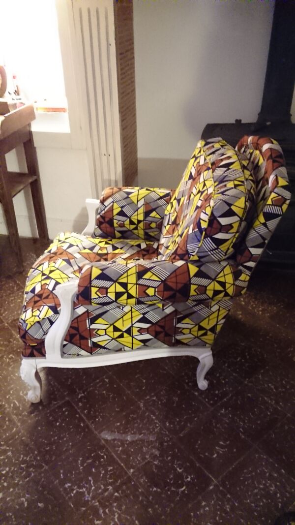 Fauteuil style louis XV