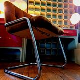 Suite de 6 fauteuils storm d'Yves Christin, airborne 1970